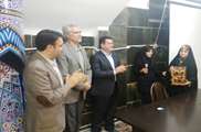 The presence of the vice-chancellor of international affairs in a group of fasting students