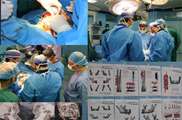 A complicated facial reconstruction operation using modern technologies in the oral and maxillofacial department of Taleghani hospital