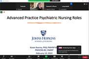 Joint International Teaching in the Department of Management and Psychiatric Nursing, School of Nursing and Midwifery, with the participation of Johns Hopkins University