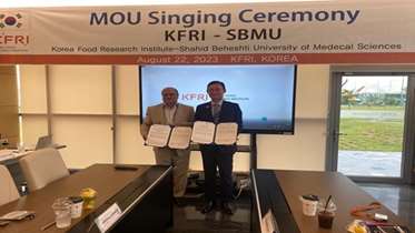 Expansion of research-scientific cooperation of Shahid Bheshti University of Medical Sciences with South Korea
