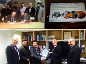 The largest Institution for health food research in Europe has signed a contract for cooperation with Shahid Beheshti Medical University