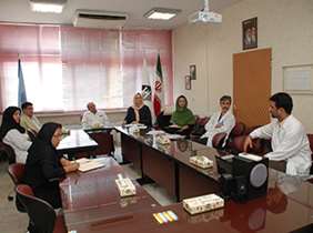 WHO Representative in Iran Visits the SBMU Ward & Toxicological Research Center (TRC)