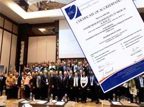Shahid Beheshti University of Medical Sciences won the international award at the ASIC International Accreditation Conference