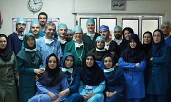 The first artificial heart transplantation in Iran was performed in Masih Daneshvari Hospital