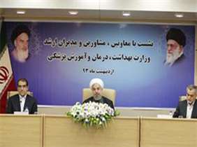 Program for Health Sector Evolution begins in Dr. H. Rohani’s Presence