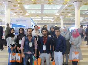 International Students visit Iran pharma Exhibition 2016