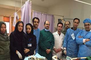 Installation of the first pump less oxygenation of the parietal  pleura in Iran(ECCO2R)