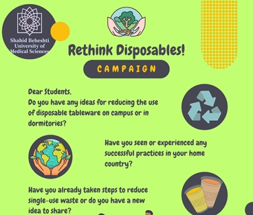 Rethink Disposables Campaign: A Step Toward a More Sustainable University