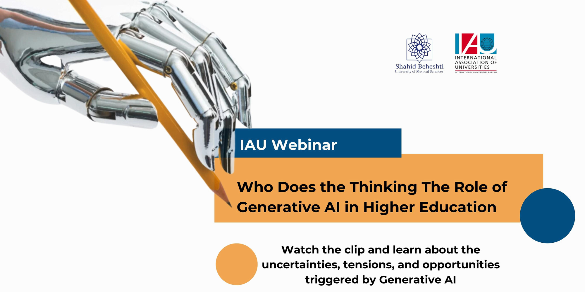 Who Does the Thinking The Role of Generative AI in Higher Education