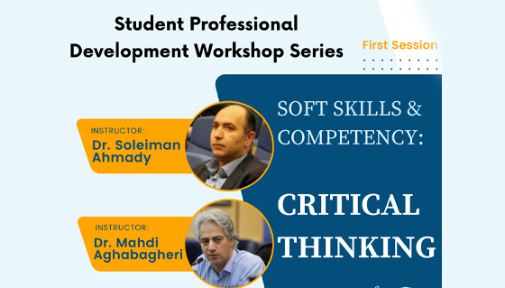 The first student professional development workshop on critical thinking for international students